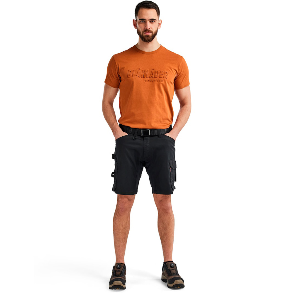 részlet BLAKLADER Sweden Stretch férfi rövidnadrág