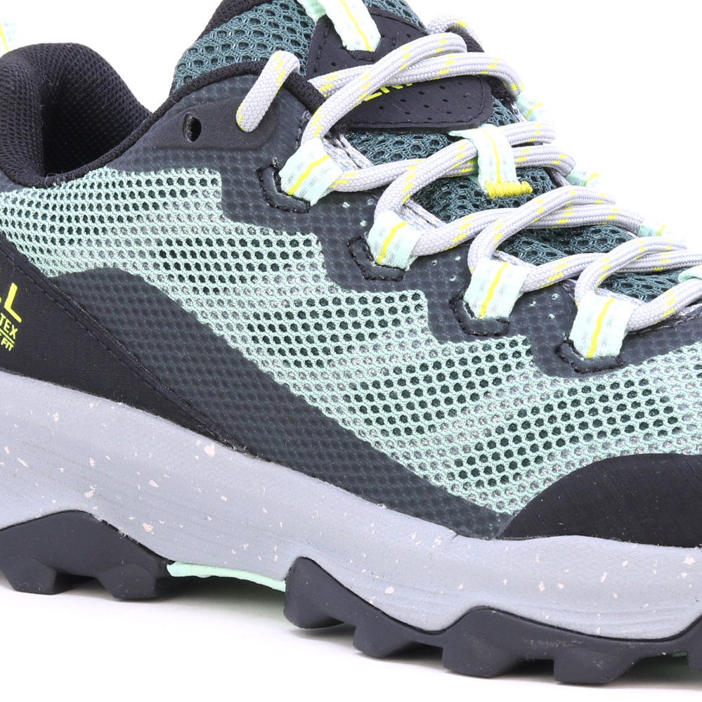 részlet MERRELL J067372 SPEED STRIKE GTX jade trekking cipő