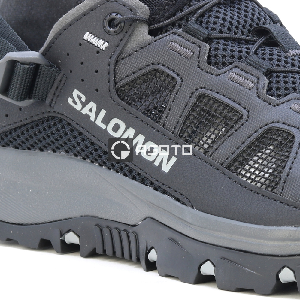 részlet SALOMON Techamphibian 5 M Black trekking cipő