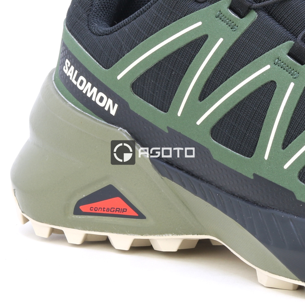 részlet SALOMON Speedcross Peak Black fekete férfi outdoor cipő