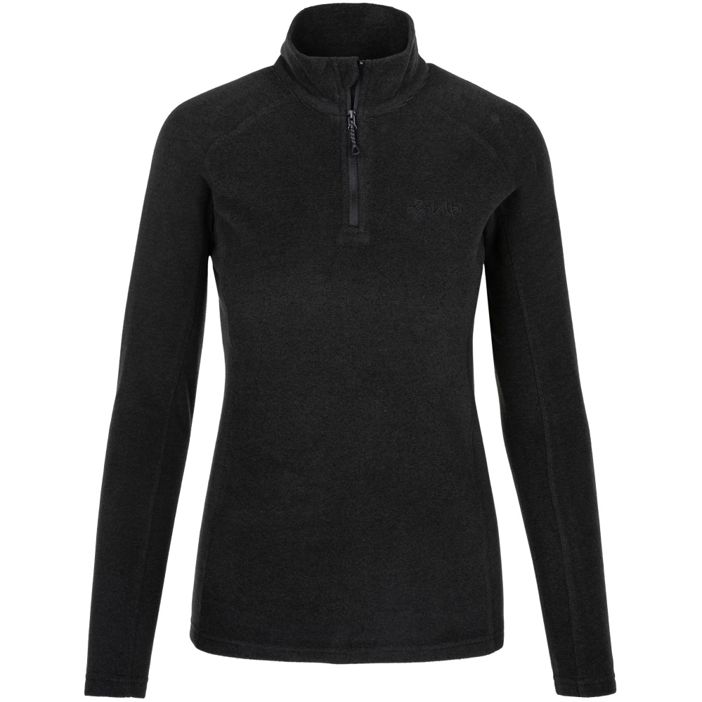 részlet KILPI Almeri W černá dámská outdoor mikina