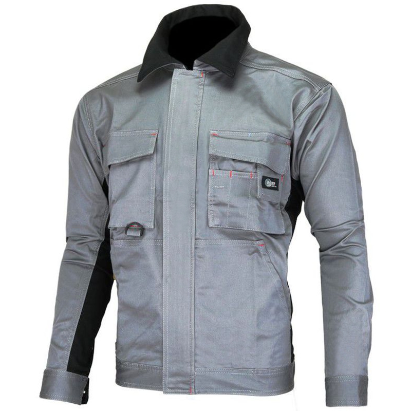 detail Industrial Starter ISSA Stretch 8745 férfi munkás kabát