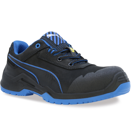 PUMA Argon Blue low S3 ESD munkavédelmi cipő