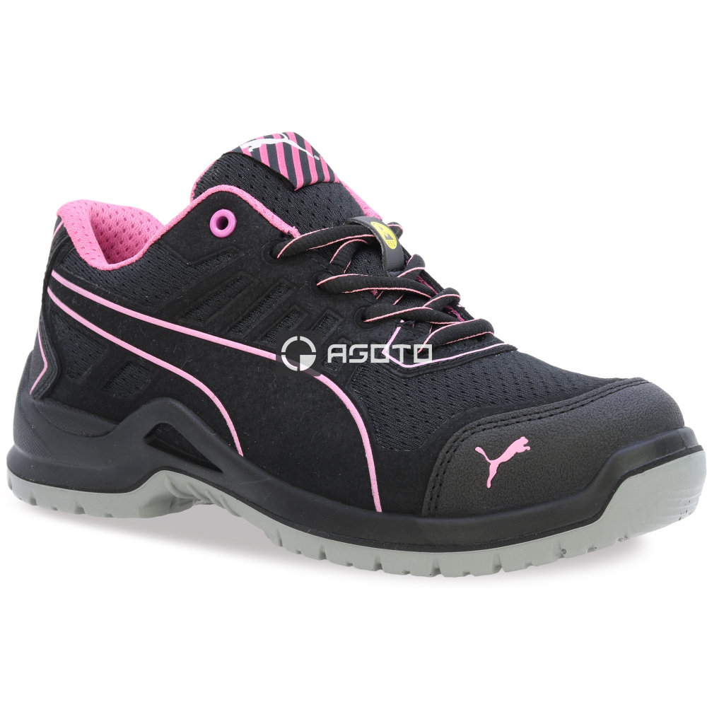 detail PUMA Fuse TC Pink Wns low S1P ESD női munkavédelmi cipő