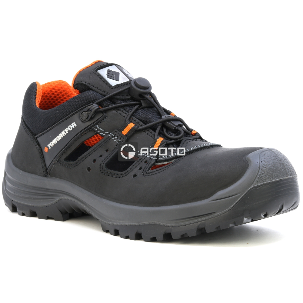 detail TOWORKFOR Trail S1P munkavédelmi cipő