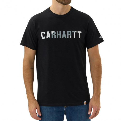 CARHARTT Force Flex Block černé pánské rychleschnoucí triko