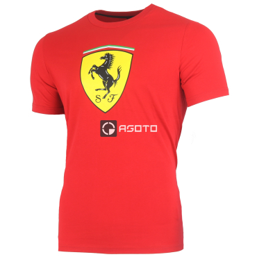 Puma Ferrari Shield 100% Cotton férfi póló