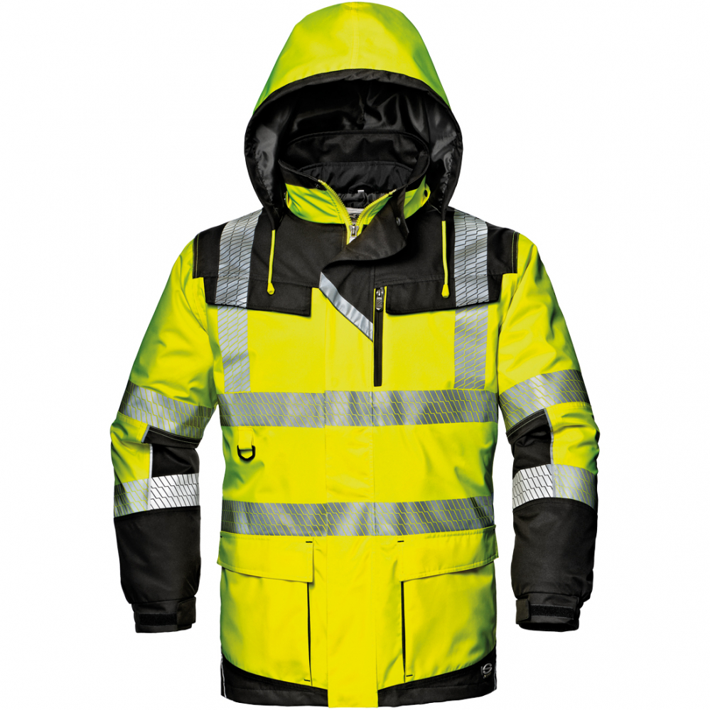detail SIR Regimental 4v1 fényvisszaverő téli kabát