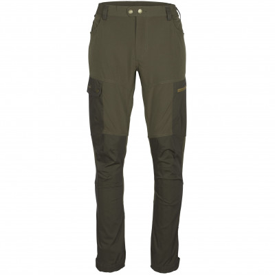 PINEWOOD Finnveden Trail Hybrid Stretch olivové pánské outdoor kalhoty