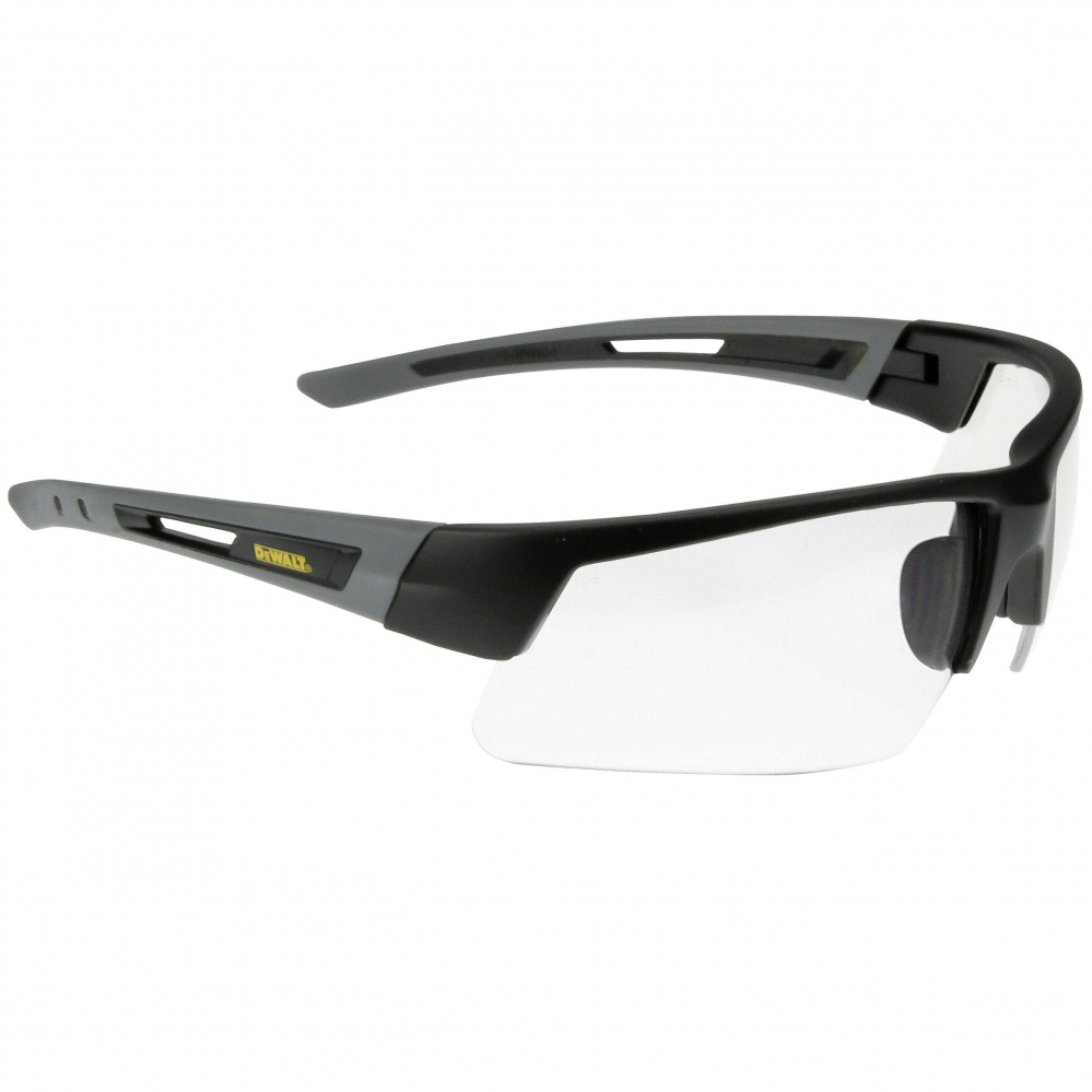 detail DEWALT DPG100-1D Crosscult čiré ochranné brýle